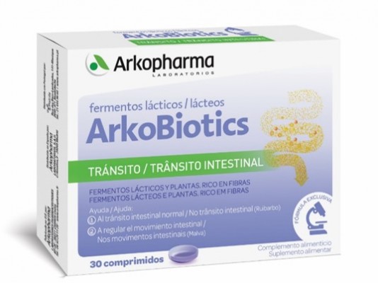 ARKOBIOTICS TRANSITO INTESTINAL 30 COMPRIMIDOS