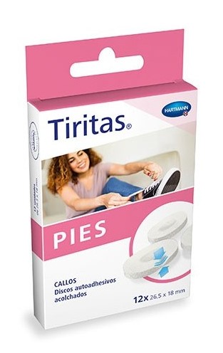 TIRITAS PIES CALLOS 12U