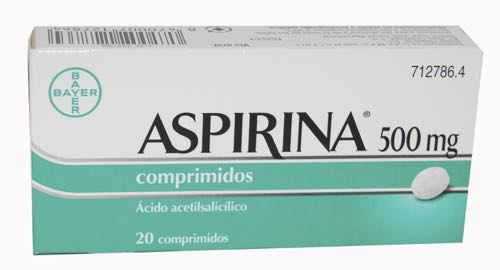 ASPIRINA 500 MG 20 COMPRIMIDOS