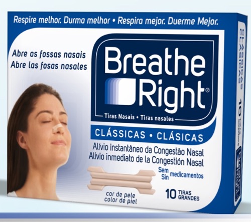 BREATHE RIGHT TIRAS NASAL PEQUEA-MEDIANA 10 U