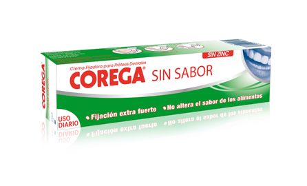 COREGA CREMA EXTRA FUERTE SIN SABOR 40 GR