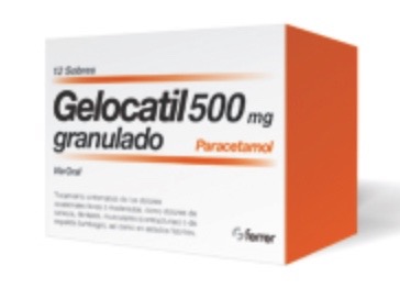 GELOCATIL 500 MG 12 SOBRES GRANULADO ORAL