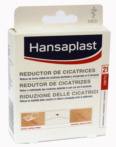 HANSAPLAST/MED REDUCT CICATRICES 21 APOSITOS