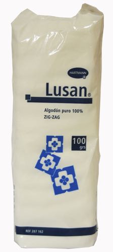 LUSAN ALGODON ZIG-ZAG PURO 100 G