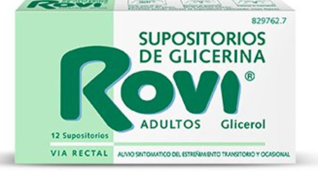 SUPOSITORIOS DE GLICERINA ROVI ADULTOS 3,36 G 12 SUPOSITORIOS
