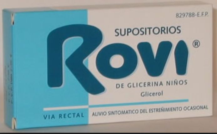 SUPOSITORIOS DE GLICERINA ROVI NIOS 1,44 G 15 SUPOSITORIOS